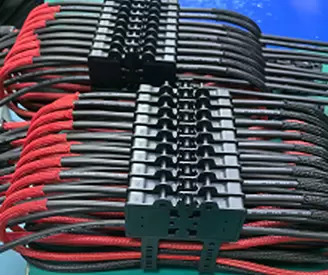 多ピン電源コネクタのワイヤーハーネスに使用されるPET拡張可能な編組スリーブ